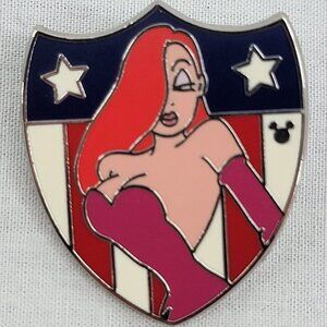 DISNEY Pin Trading ~ Patriotic Characters ~ Jessica 3/5 ~ Hidden Mickey ~ 2013